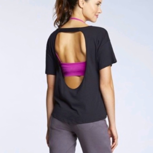 Tops - Fabletics oversized Keyhole back top